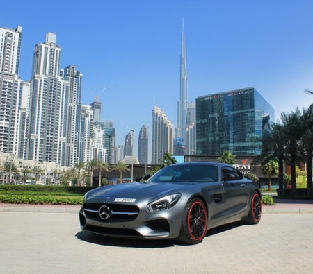 Rent Mercedes Benz AMG GTS 2015 in Dubai